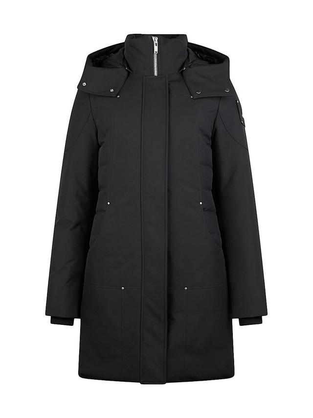 Womens Cloud Logo Hooded Parka Product Image