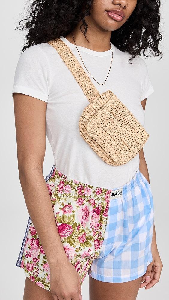 Hat Attack Straw Belt Bag | Shopbop Product Image