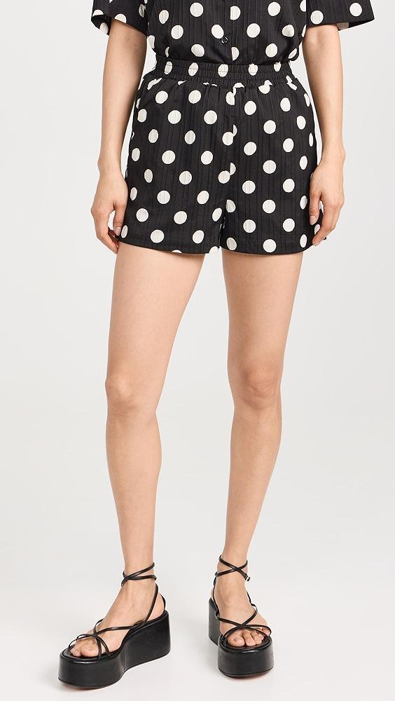 English Factory Textured Dots Shorts | Shopbop Product Image