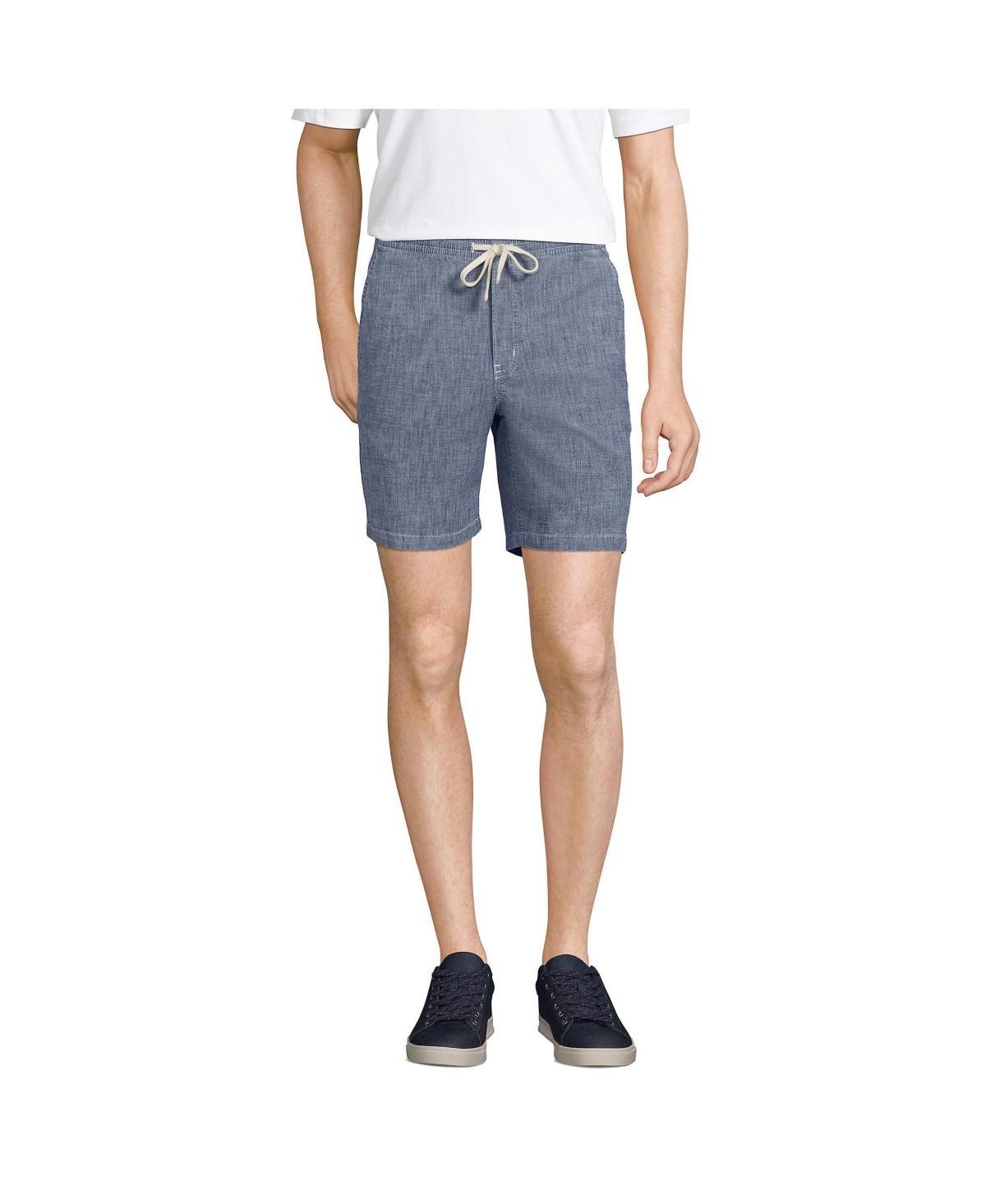 Big & Tall Lands End Comfort-First Knockabout Pull On Deck Shorts, Mens Soft Pink Product Image