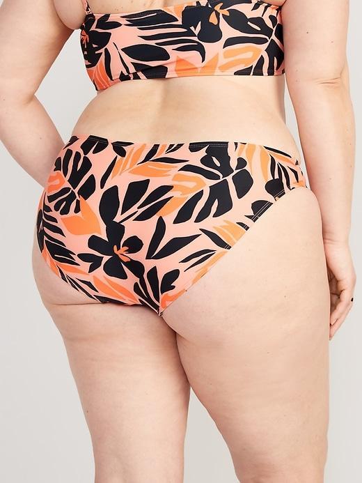 High-Waisted Classic Bikini Swim Bottoms Product Image