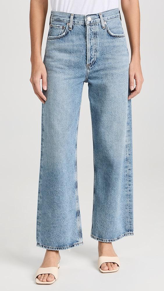 AGOLDE Ren: High Rise Wide Leg Jeans | Shopbop Product Image