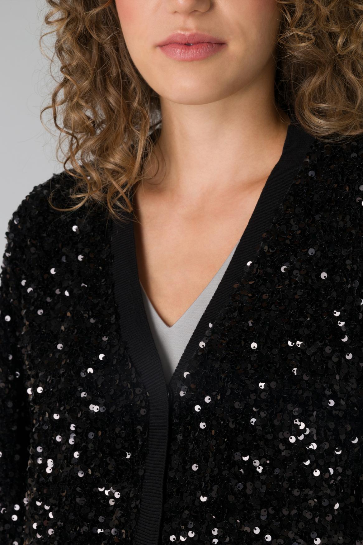 Pola Sequin Cardigan Product Image