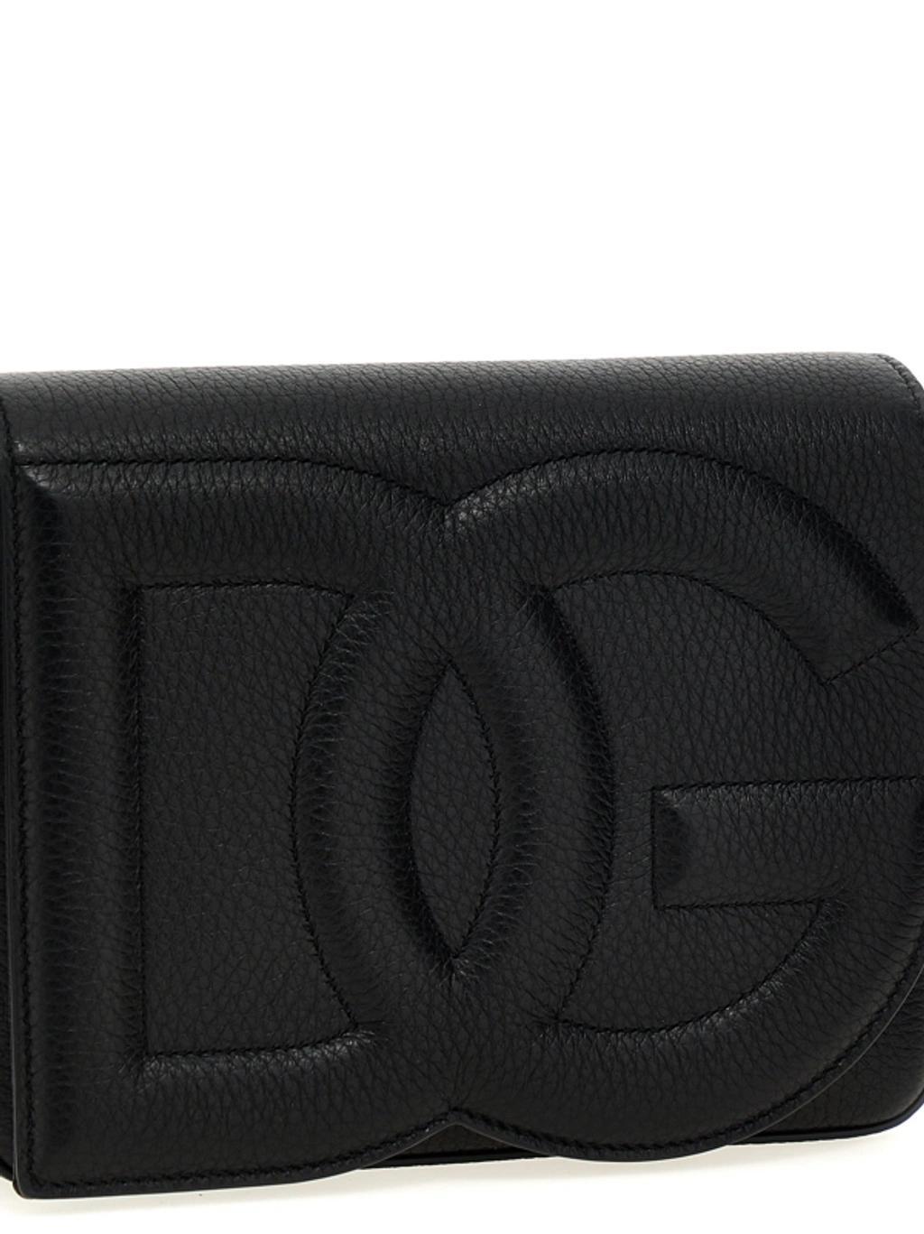 Dg Logo Bag Crossbody Bags Black In Nero Product Image