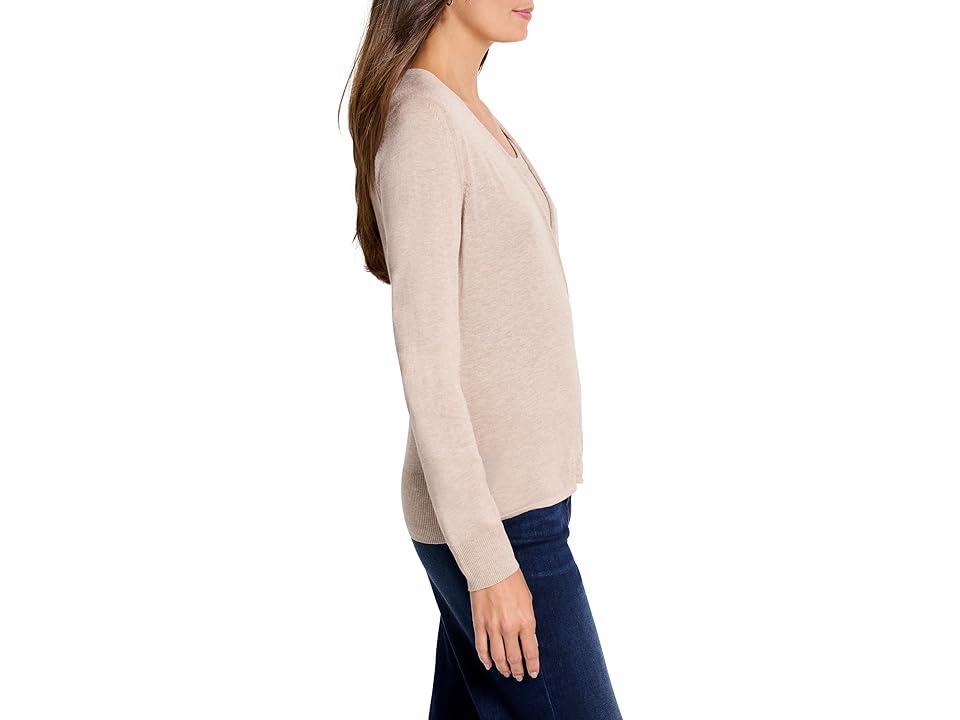 NIC+ZOE All Year 4-Way Cardigan (Malt) Women's Sweater Product Image