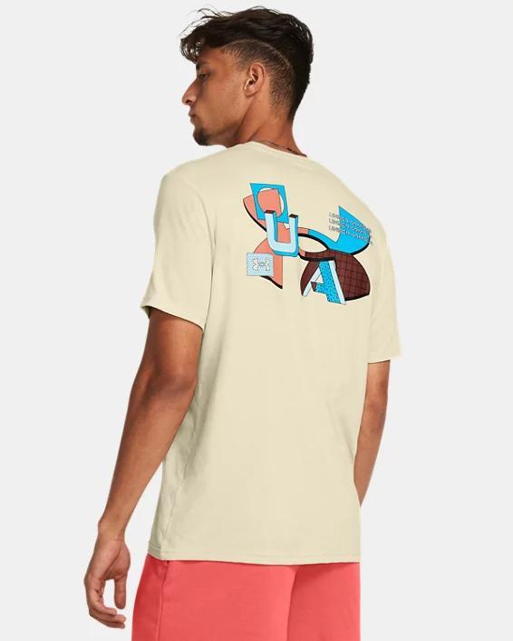 Men's UA Color Block Logo ​Left Chest Short Sleeve Product Image