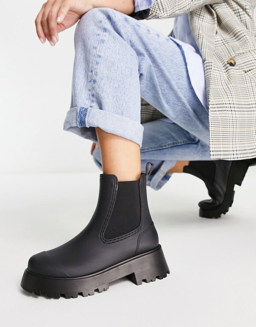 ASOS DESIGN Gemini chelsea wellie boots Product Image