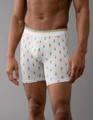 AEO Men's Pineapples 6" Ultra Soft Boxer Brief Product Image