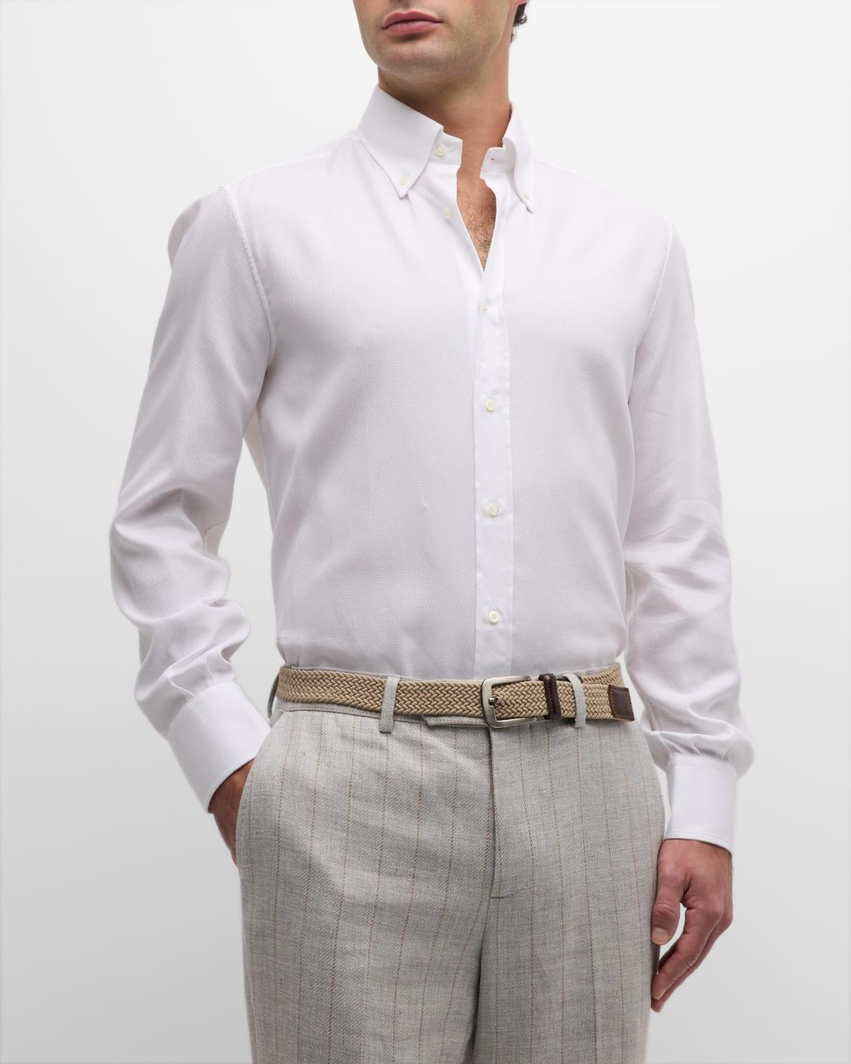 Mens Hollywood Glamour Oxford Dress Shirt Product Image