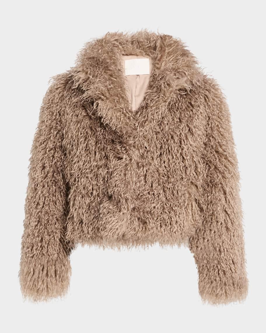 Relaxed Faux Fur Coat product image