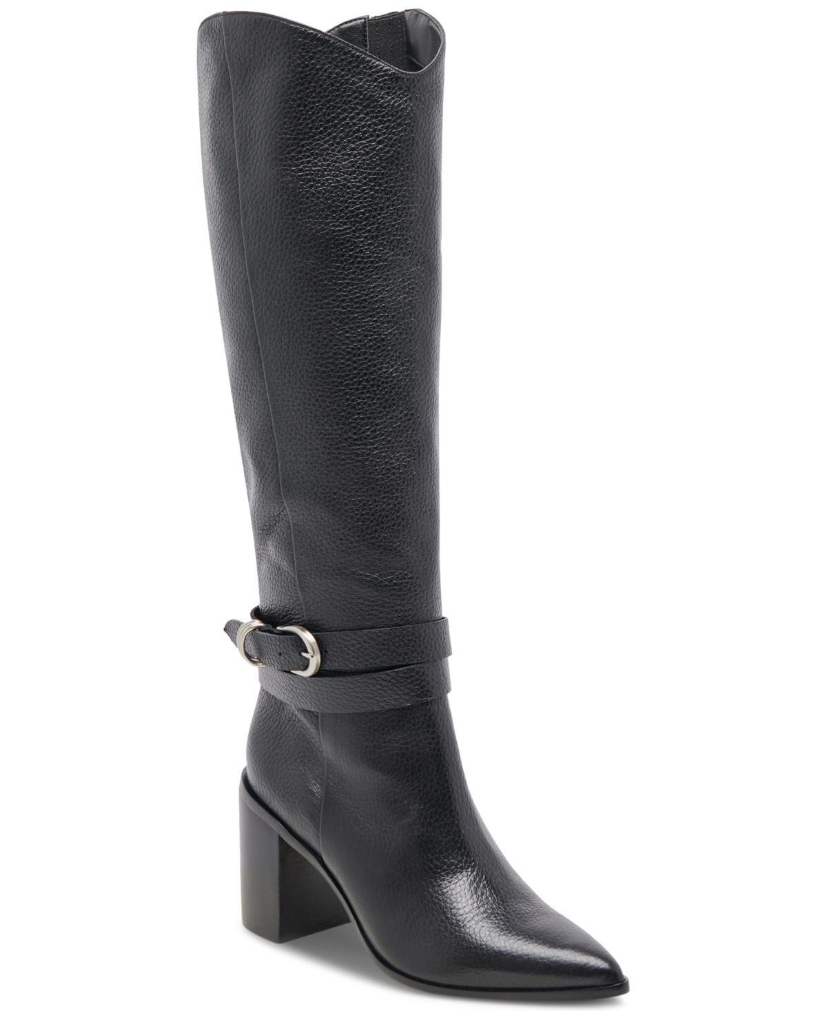 Dolce Vita Womens Tyrone Tall Block-Heel Dress Boots Product Image