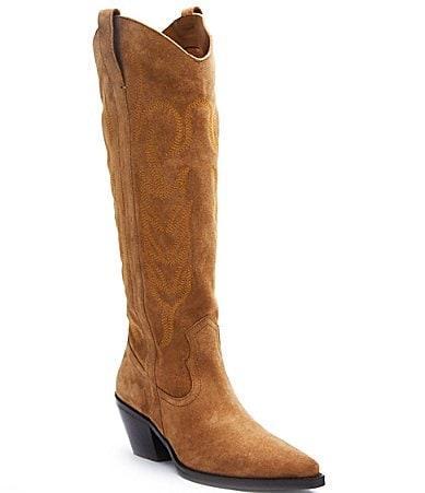 Matisse Agency Suede Tall Western Boots Product Image