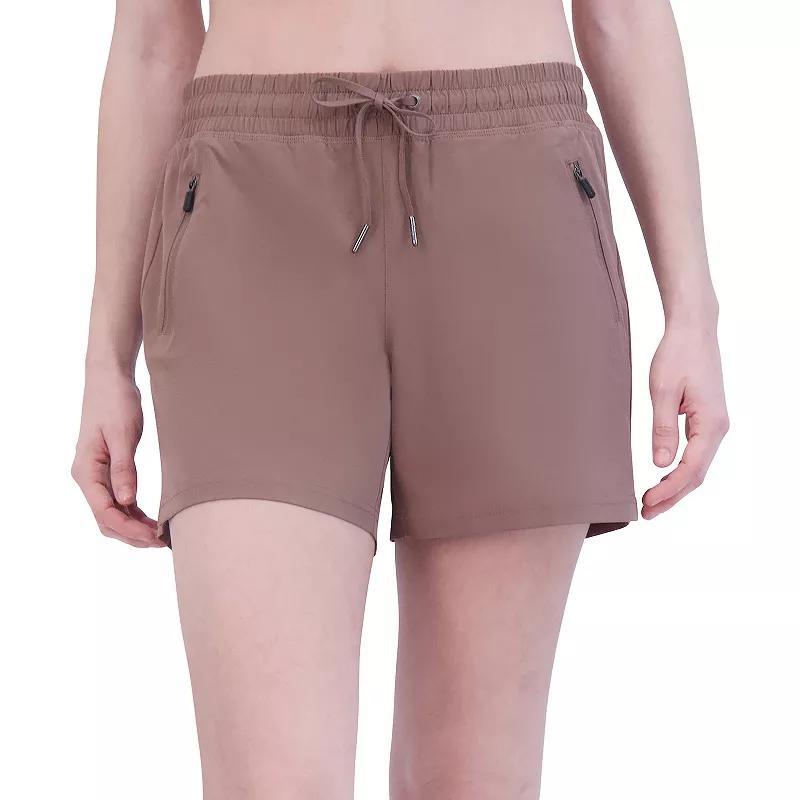 Womens Gaiam Sadie Walking Shorts Wood Purple Product Image