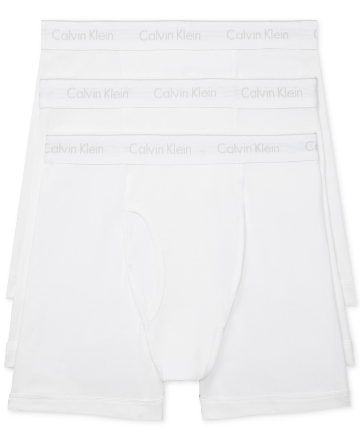 Mens Calvin Klein 3-Pack Cotton Classics Boxer Briefs Product Image