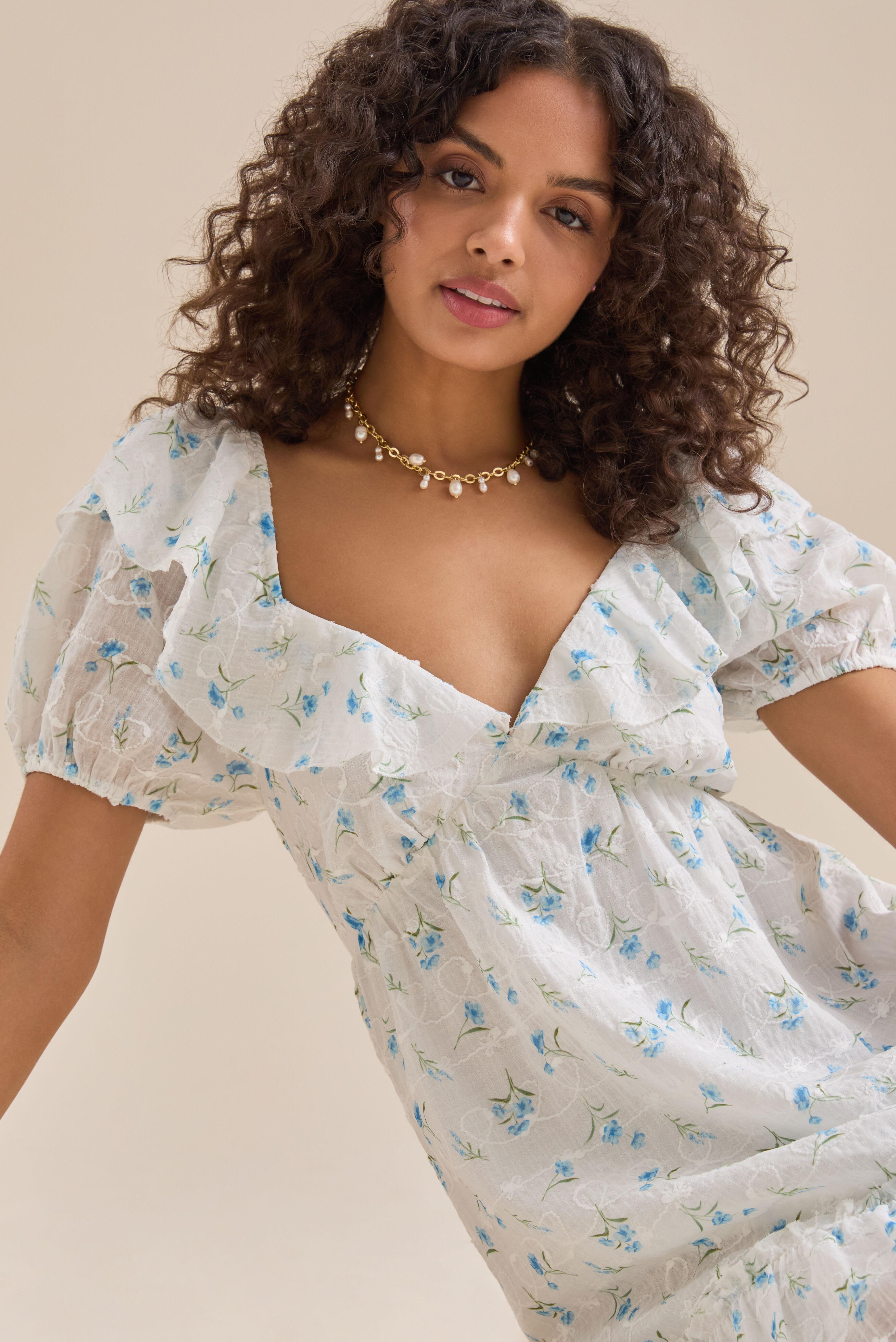 Kailani Floral Mini Dress Product Image