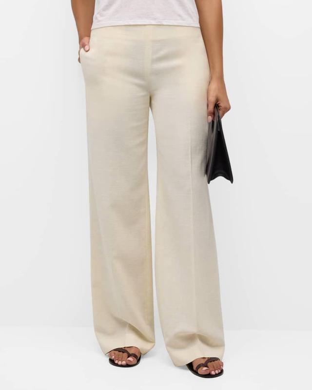 Foulard Wide-Leg Linen Pants Product Image