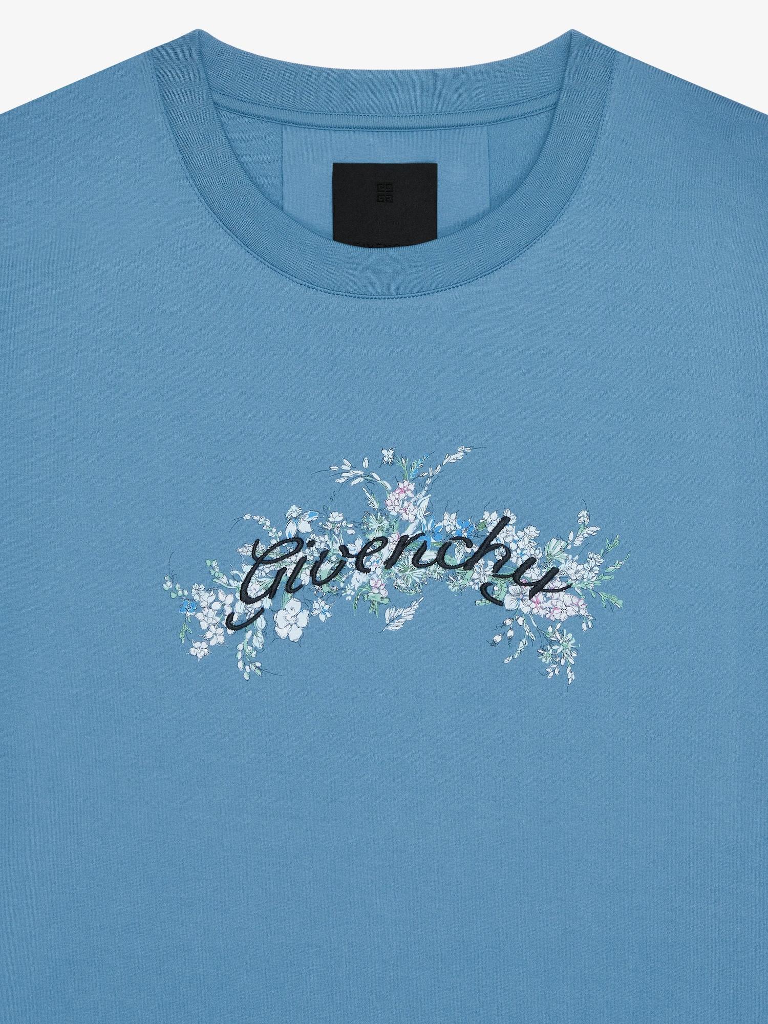 T-shirt in cotton GIVENCHY Flowers Product Image