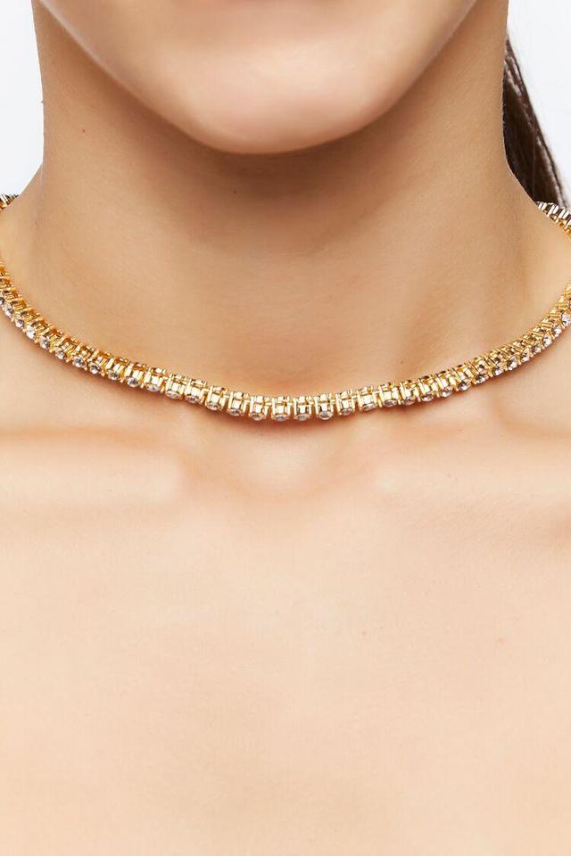 Faux Gem Box Chain Necklace | Forever 21 Product Image