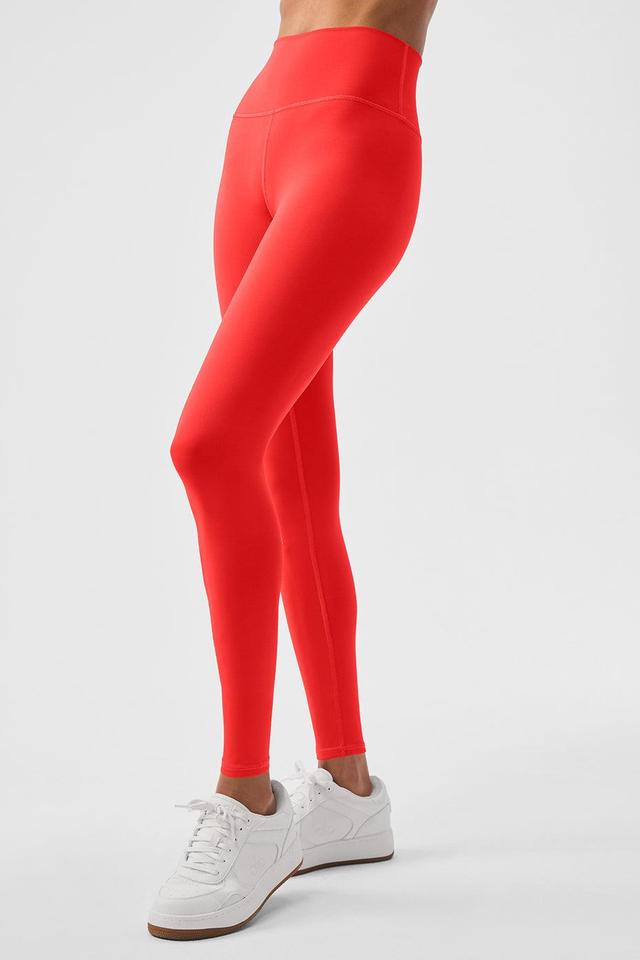 7/8 High-Waist Airlift Legging - Red Hot Summer Female Product Image