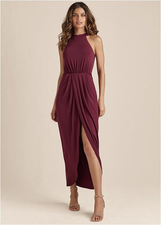 Long Drape Dress Product Image