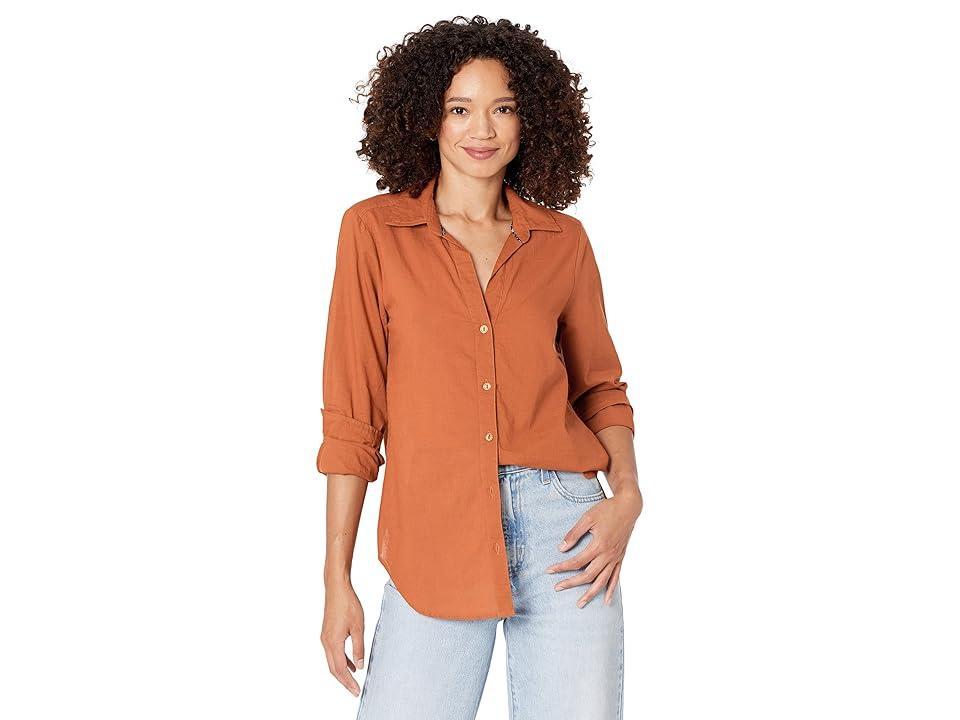 Michael Stars Joanna Button-Down Shirt (Rustique) Women's Clothing Product Image