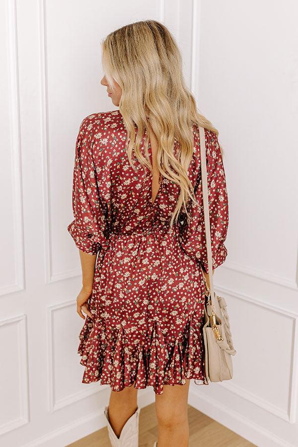 Simply Carried Away Floral Mini Dress Product Image