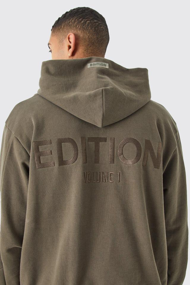 EDITION Oversized Boxy Heavyweight Hoodie | boohooMAN USA Product Image