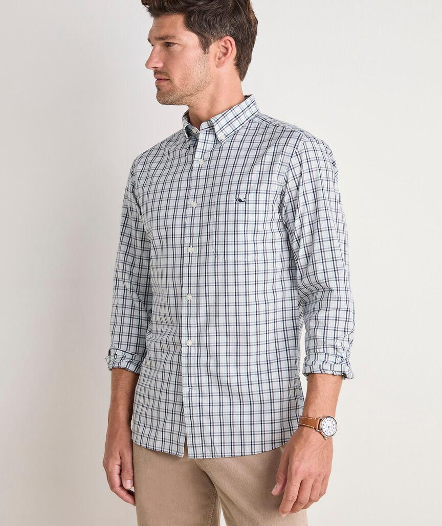 Stretch Poplin Tattersall Shirt Product Image