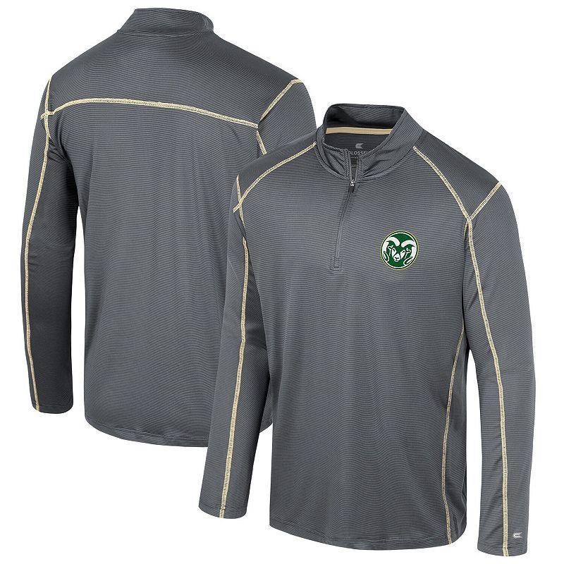 Mens Colosseum Colorado State Rams Cameron Quarter-Zip Windshirt Product Image