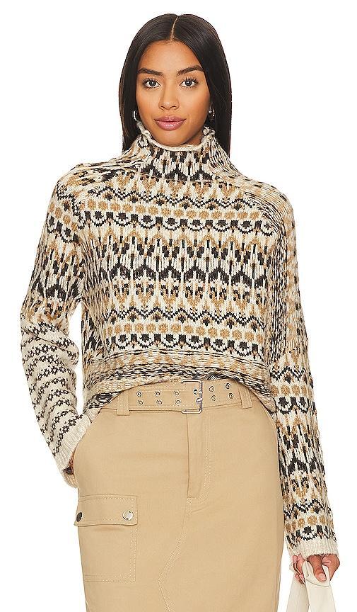 Steve Madden Indie Sweater in Brown. Size S, XS. Product Image