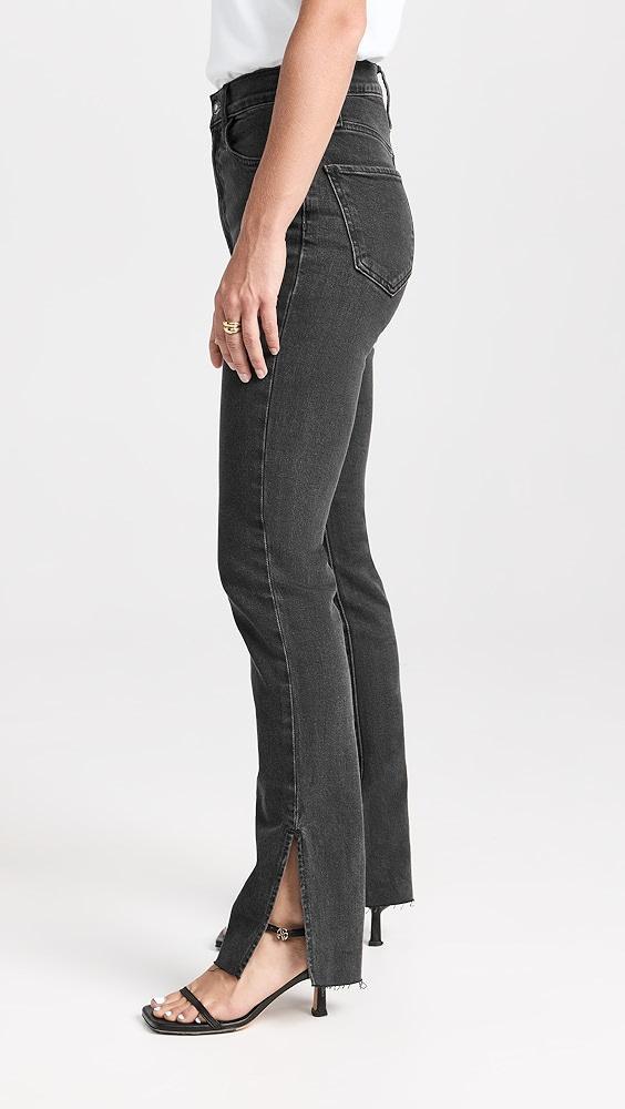 Favorite Daughter Petite Valentina Shortie Jeans | Shopbop Product Image