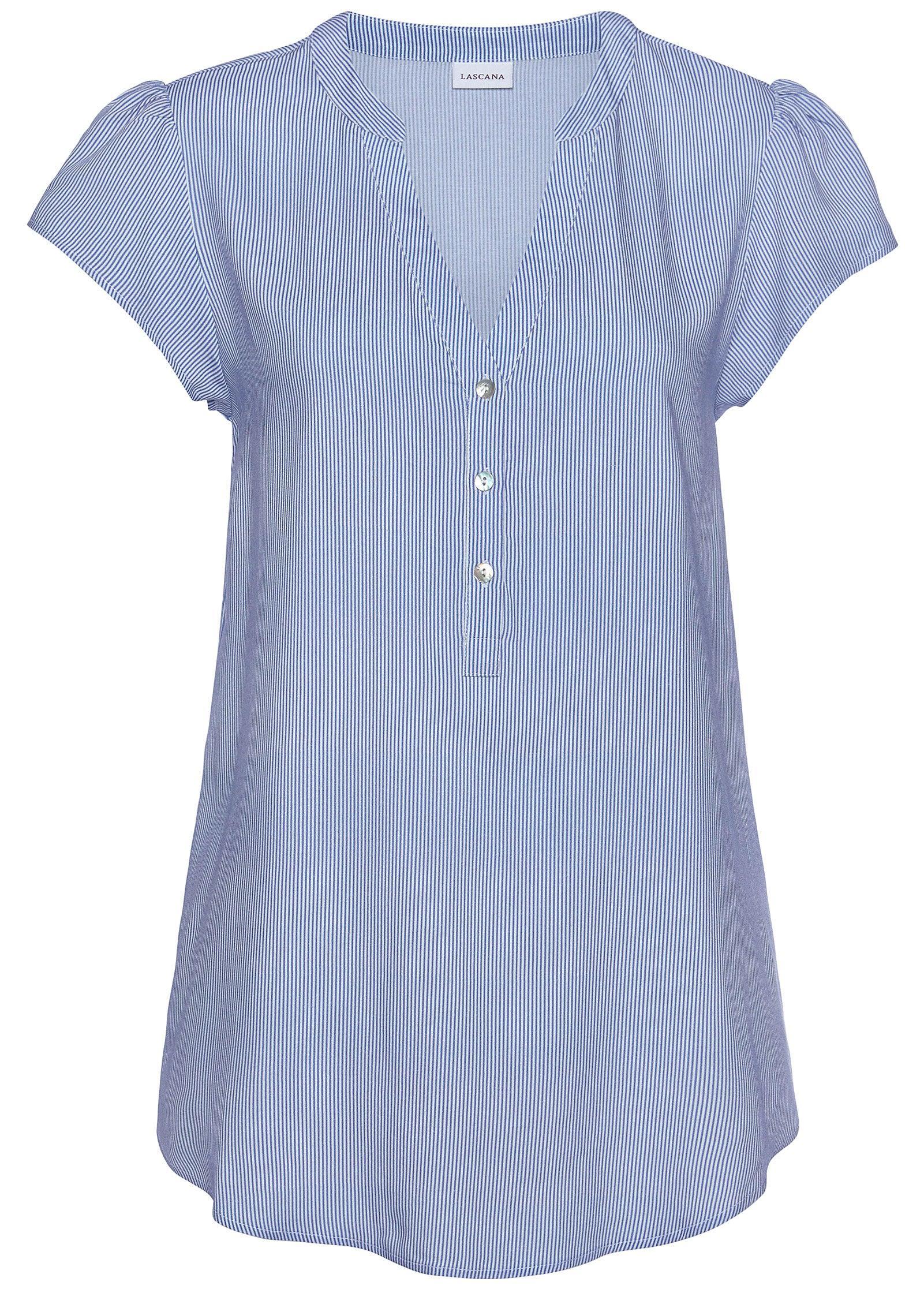 Button-Down Top - Blue Product Image