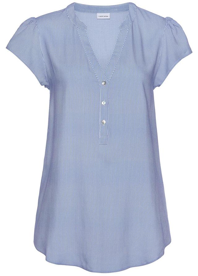 Button-Down Top - Blue Product Image