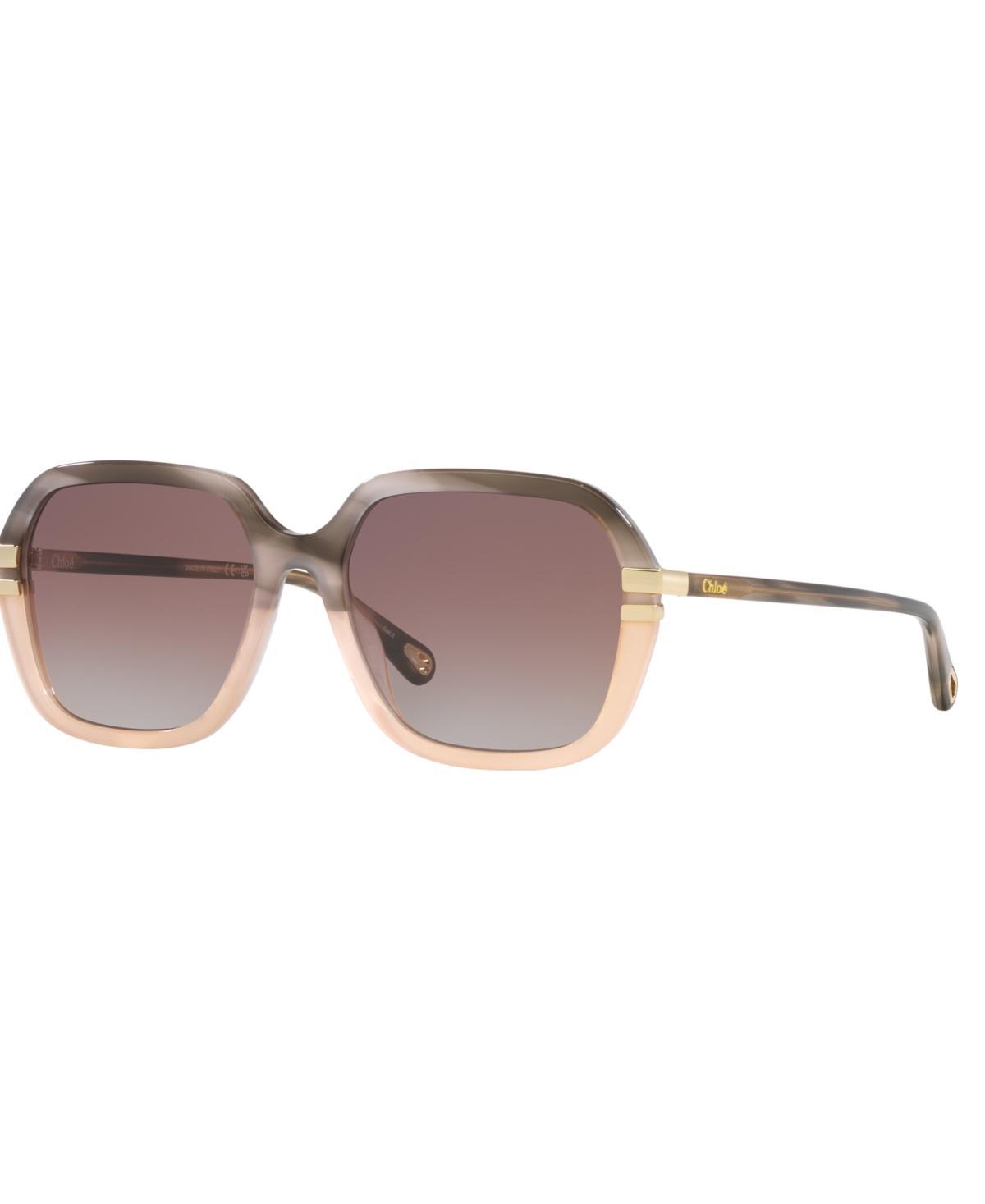 Womens 57MM Gradient Round Sunglasses Product Image