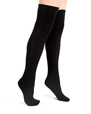 Plush Fleece Lined Thigh High Socks Product Image