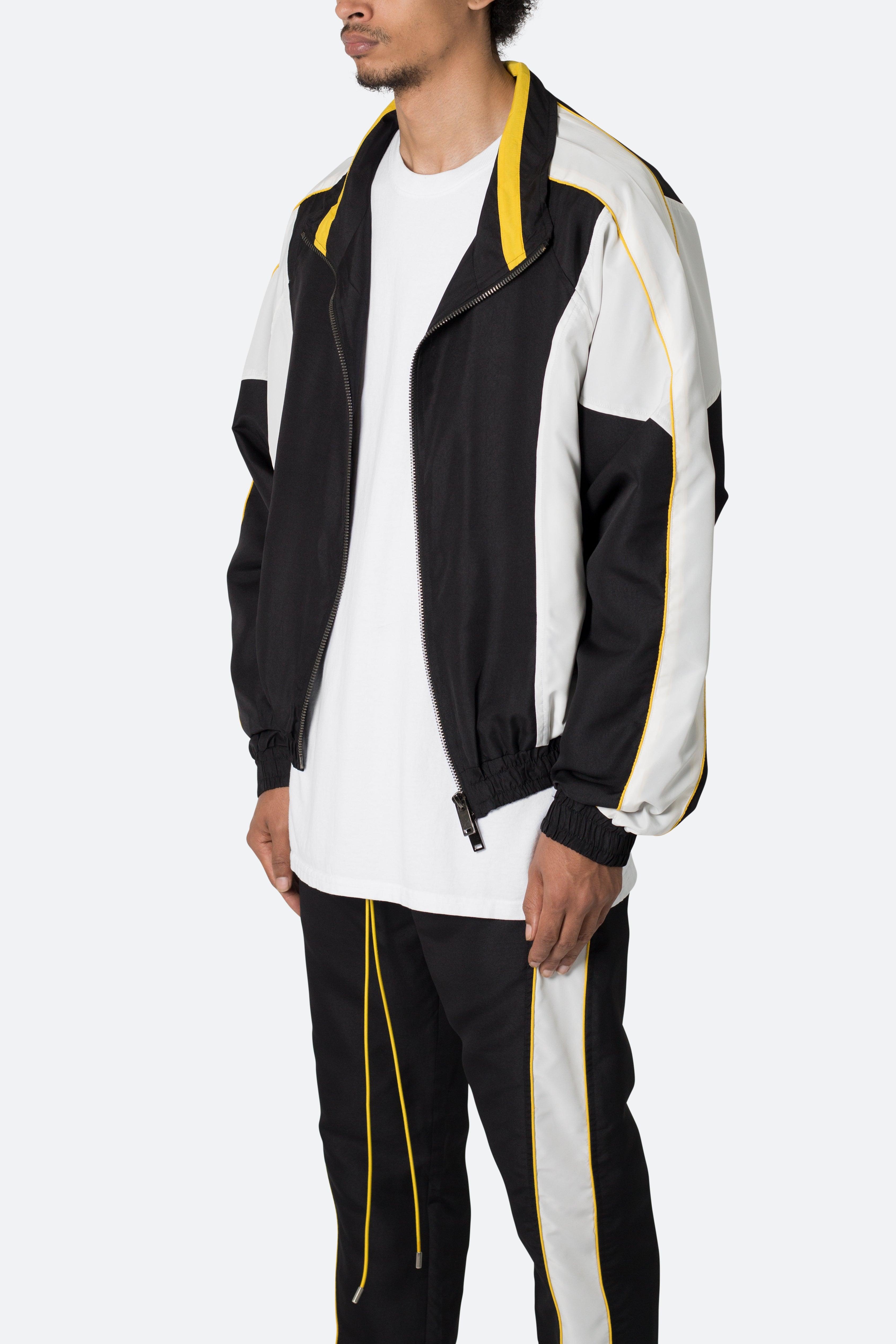 Race Track Jacket - Black/White Product Image