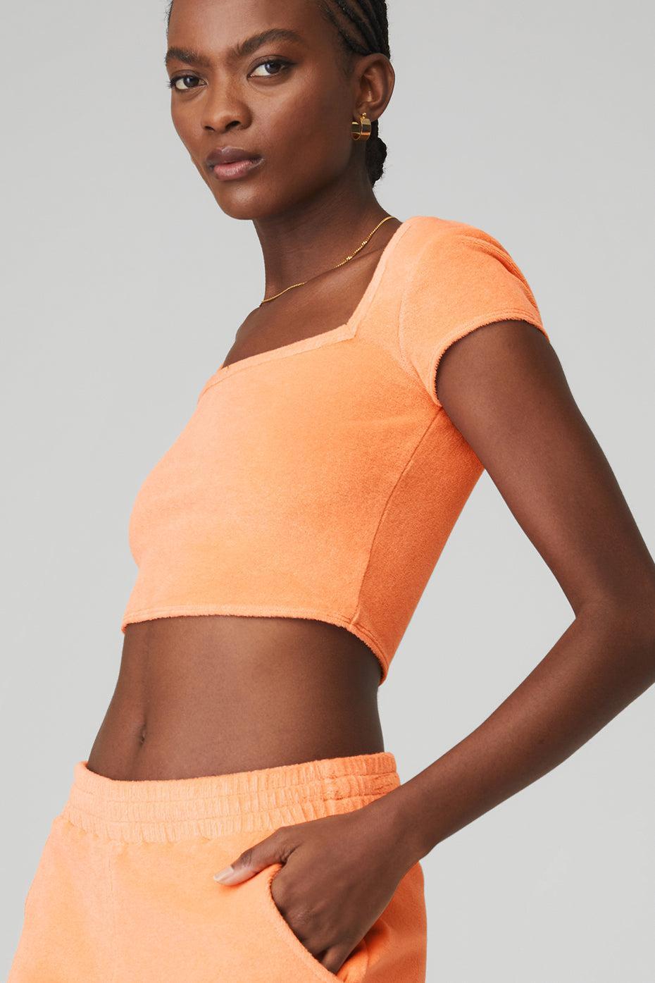 Terry Beachside Short Sleeve - Cantaloupe Female Product Image