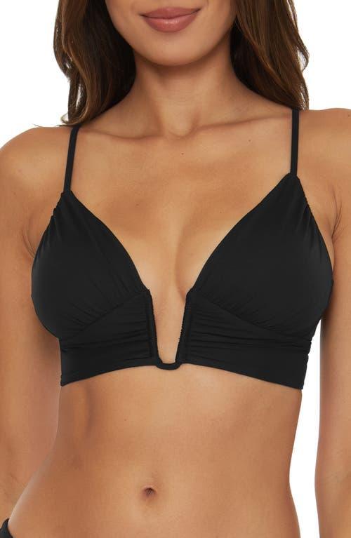 Becca Colorcode U-Wire Shirred Bikini Top Product Image