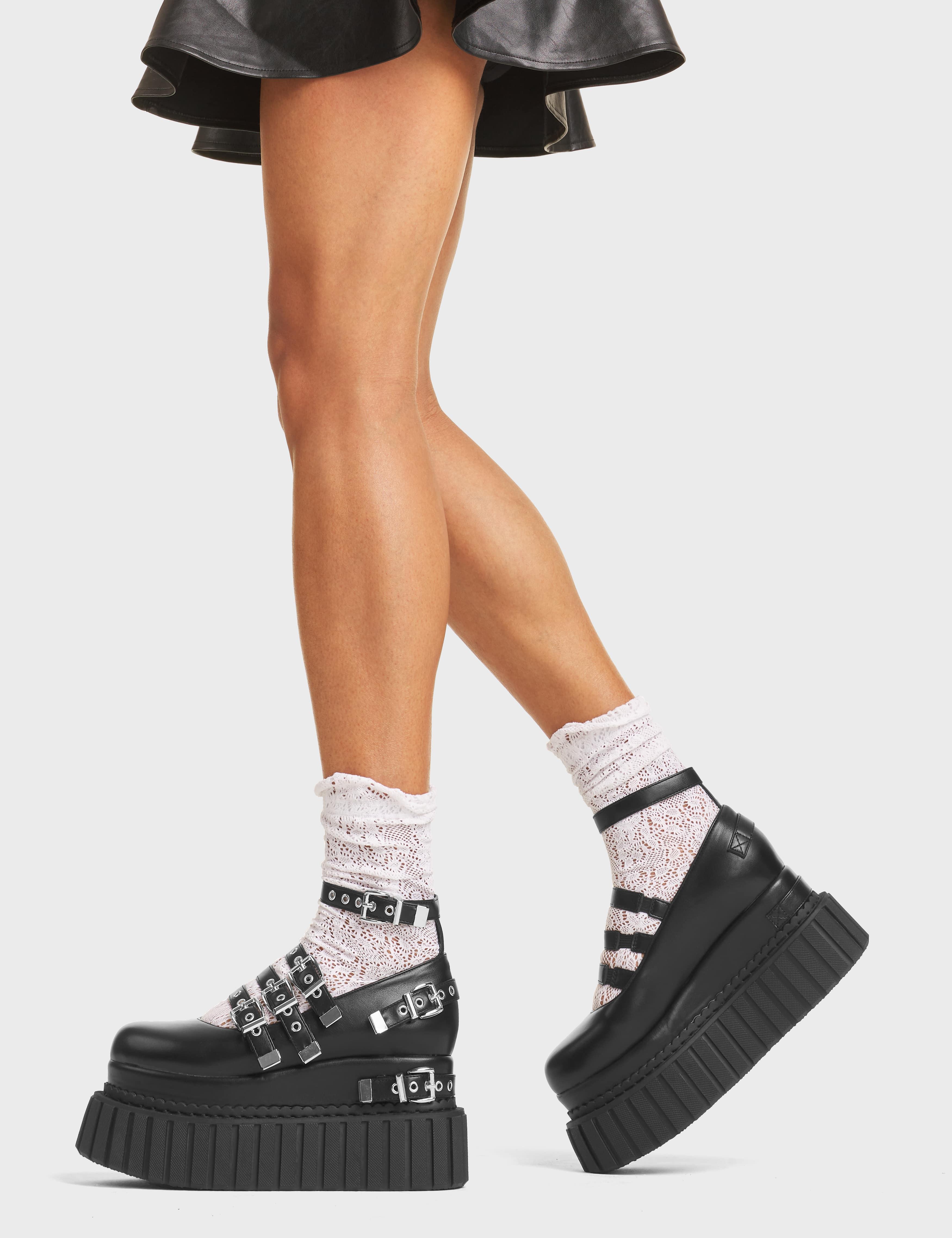 Daydreaming Chunky Platform Creeper Shoes Product Image