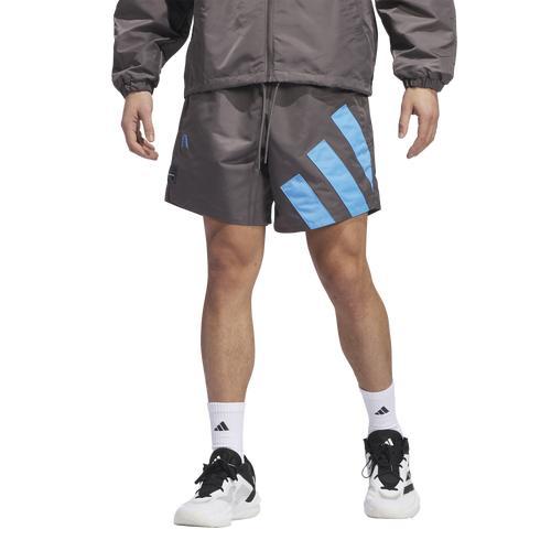 adidas Originals Mens adidas Originals Anthony Edwards Foundation Lifestyle Shorts - Mens Charcoal Product Image