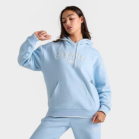 Adidas Womens Originals Graphic Loose Hoodie Product Image