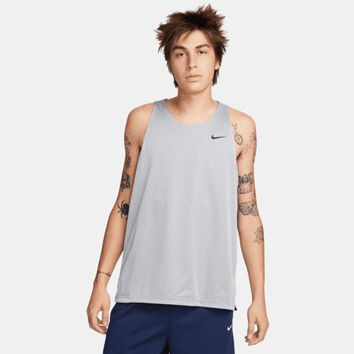 Nike Mens AU Practice Jersey - Light Smoke/Midnight Navy Product Image