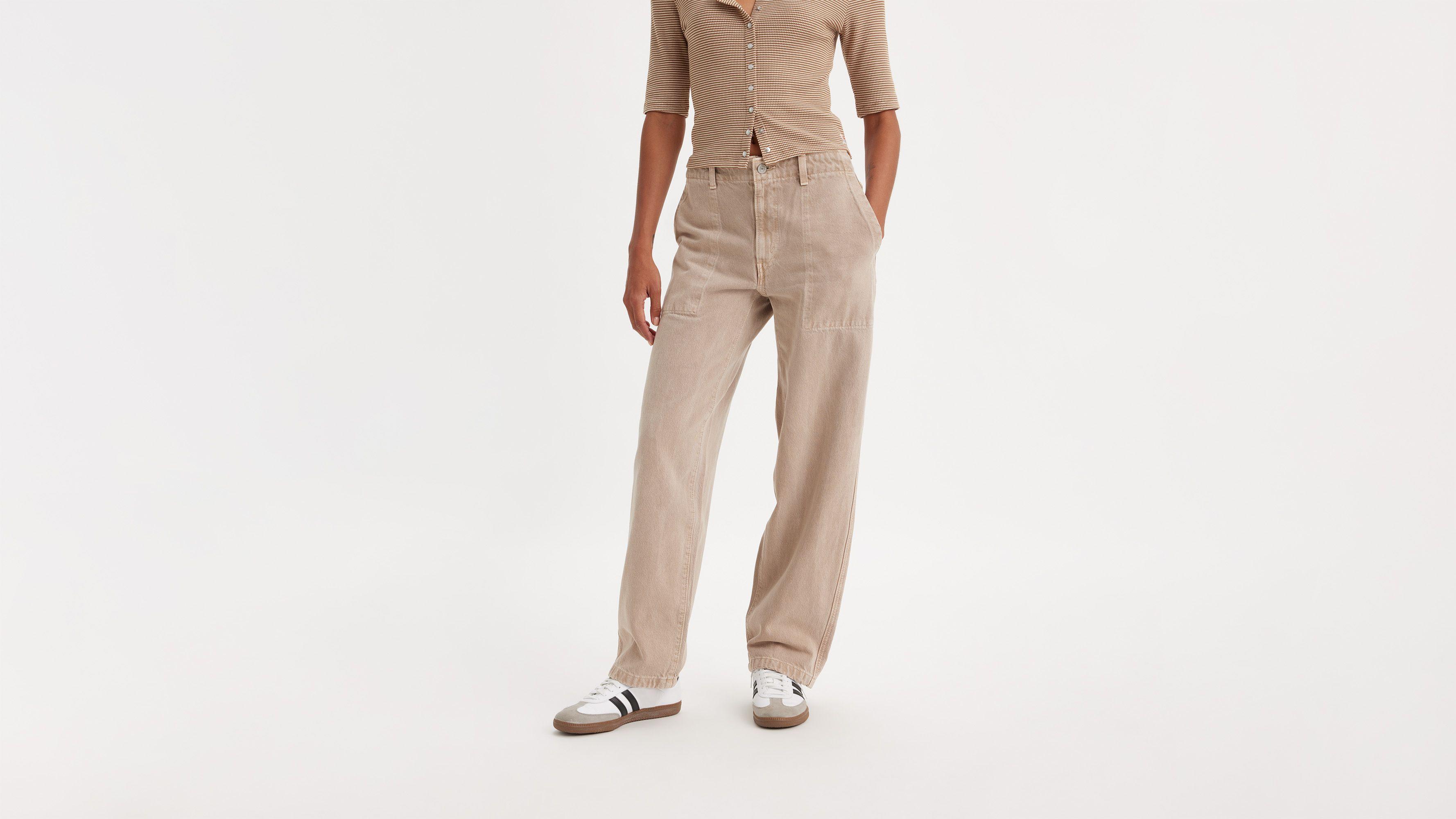 Baggy Dad Utility Women's Pants Product Image