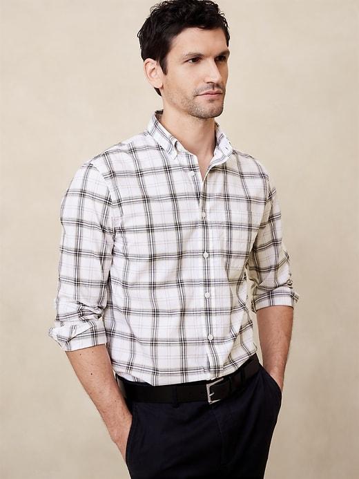 Slim Cotton Summer Shirt Product Image