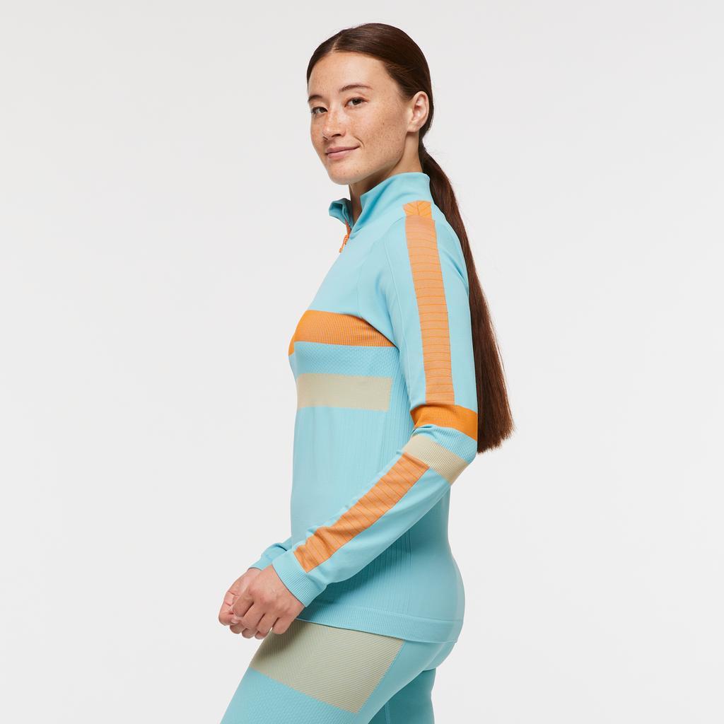 Debajo Seamless Baselayer Quarter-Zip - Women's Product Image