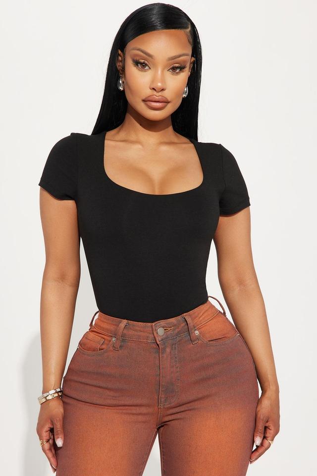 Joseline Crop Top - Black Product Image