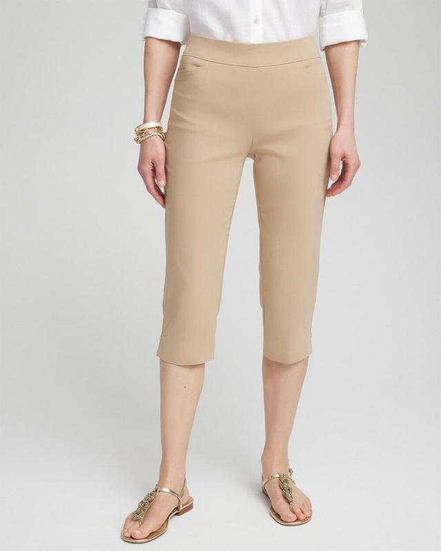 Women's Petite Brigitte Rivet Capri Pants Product Image