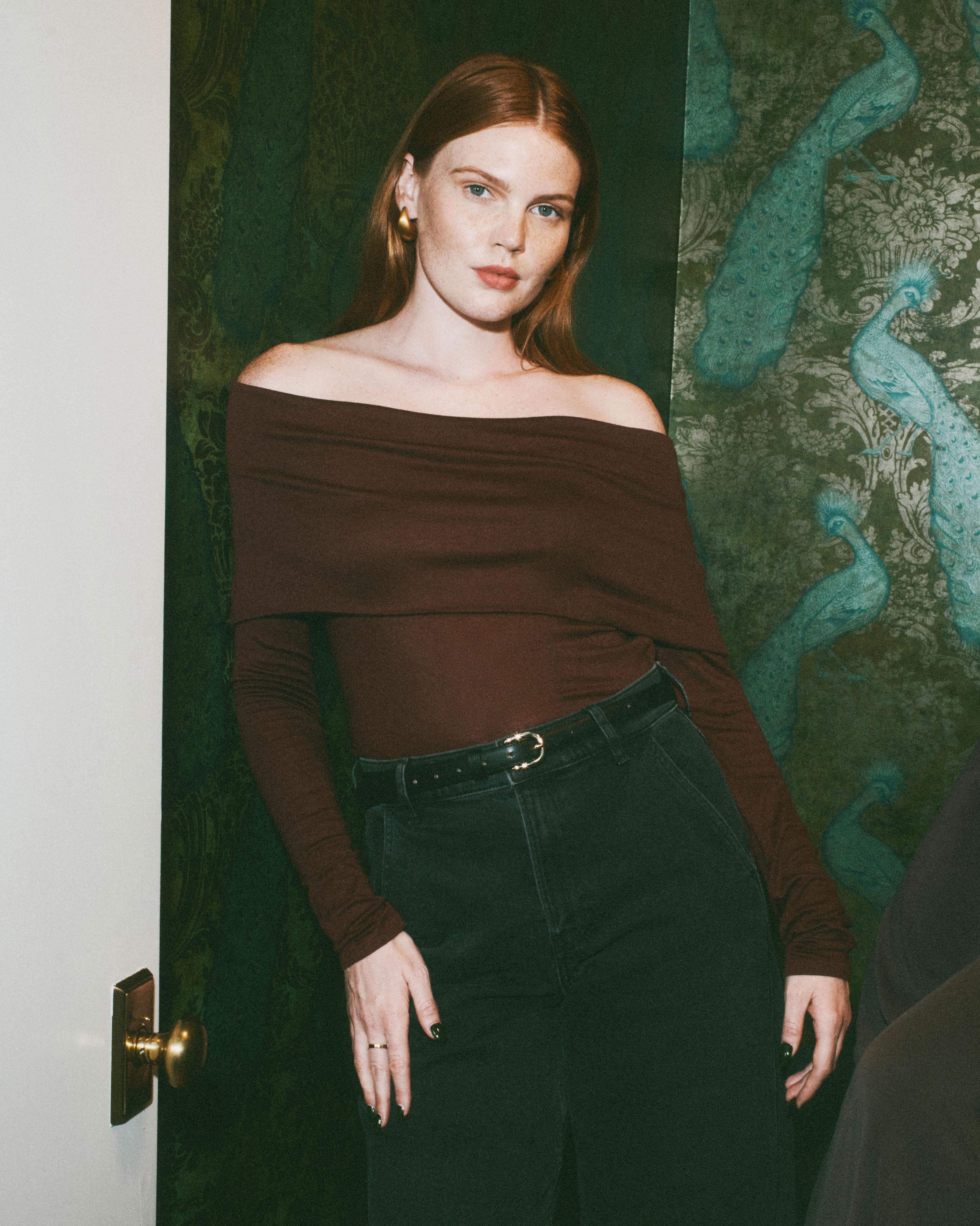 The Off-the-Shoulder Top in Butterluxe Product Image