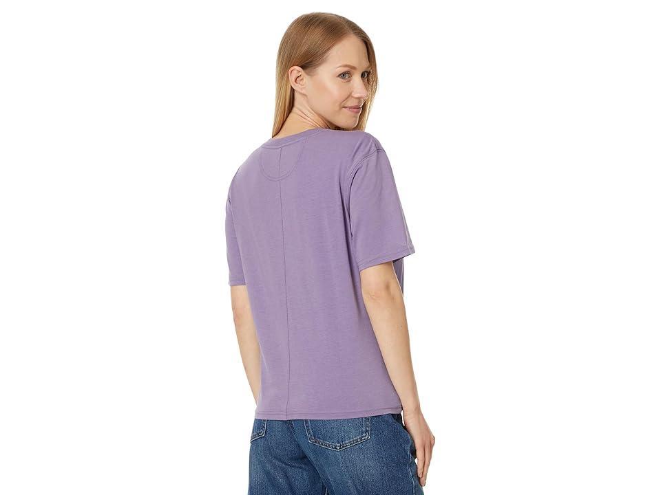 Carhartt Loose Fit Lightweight Short Sleeve Crew Neck T-Shirt (Lavender Mist) Women's Clothing Product Image