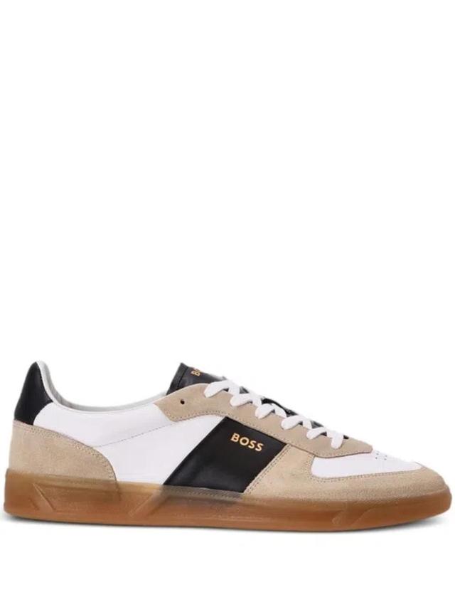 HUGO BOSS Sneakers In Beige Product Image